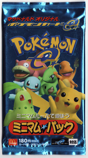 McDonald's Original Minimum☆Pack - Pokumon