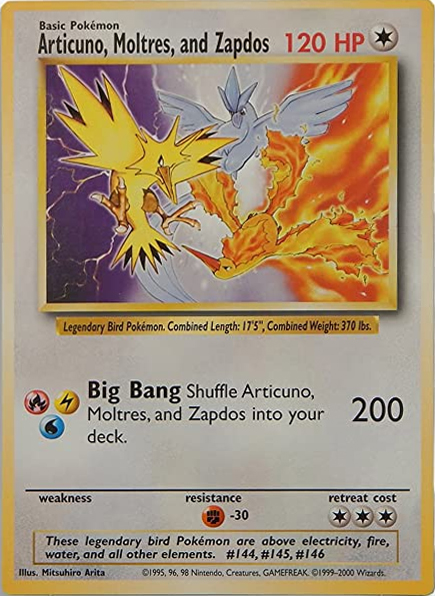 Pokemon Articuno de Galar V Portuguese Silver Foil Fan Art Card