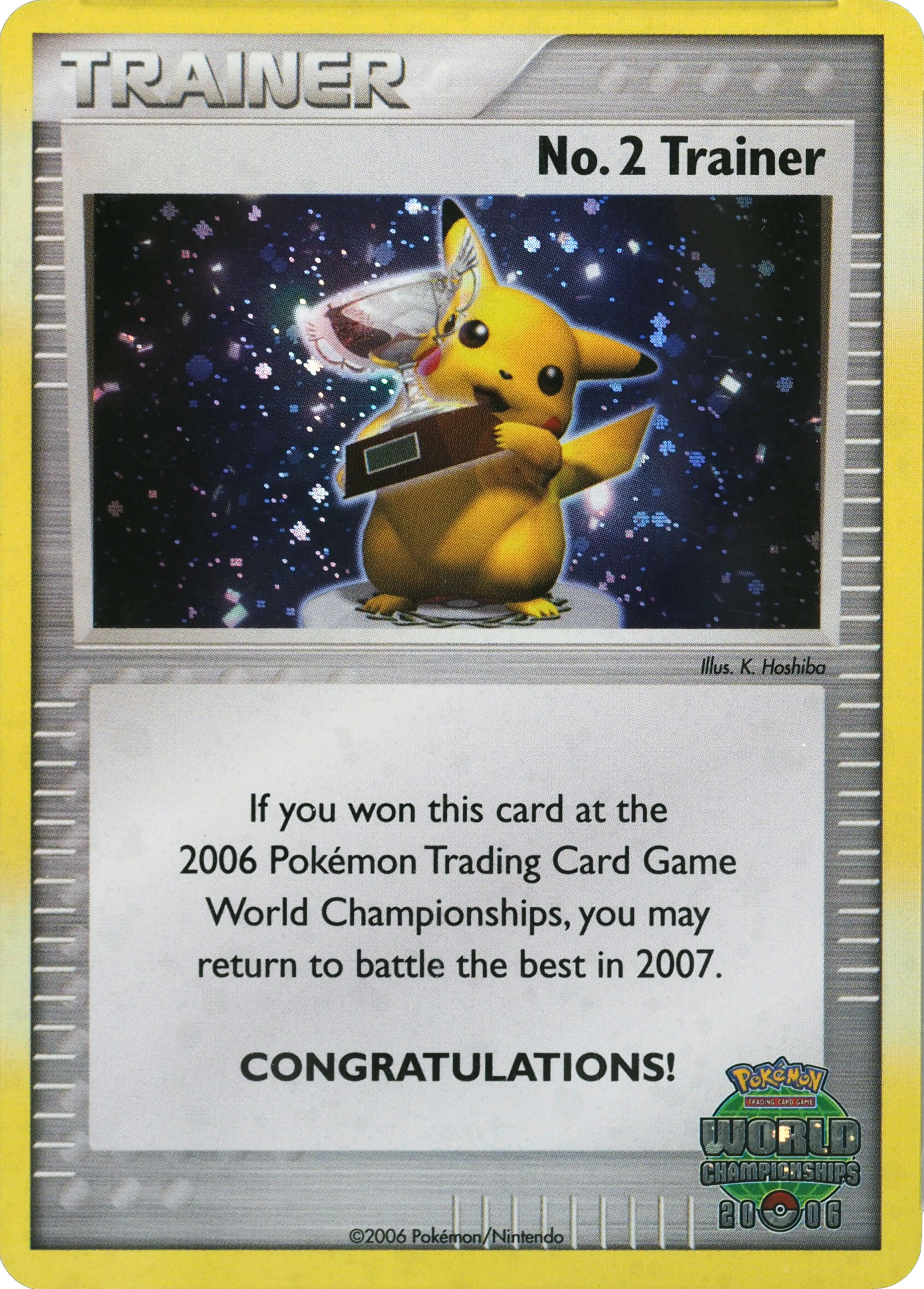 Certified Pokemon Master, Shiny Pikachu Illus. Masakazu Fukuda