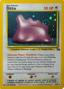 Carta Pokémon Ditto Xy Promo 40