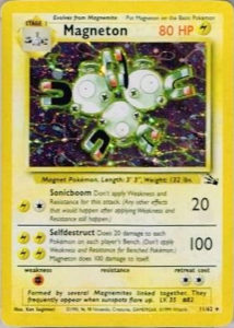 Wizards of the Coast Aerodactyl 1/62 Pokemon Fossil Set Holofoil Card