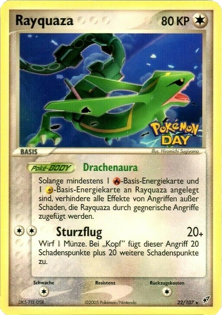 Mega Shiny Rayquaza / Mega Tyranitar 'Ancient Origins' Pin  Blister 