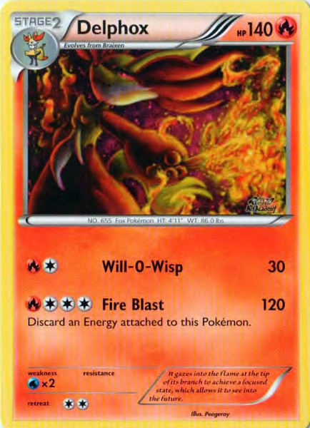 delphox ex card