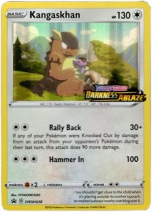 Kangaskhan Holo - Darkness Ablaze Pokémon card 133/189